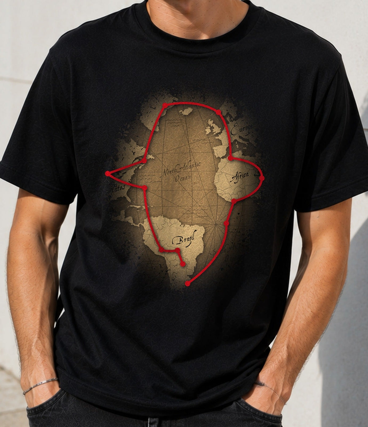 Camiseta Worlds Greatest Archaeologist – Aventuras y Arqueología de Cine (negra)