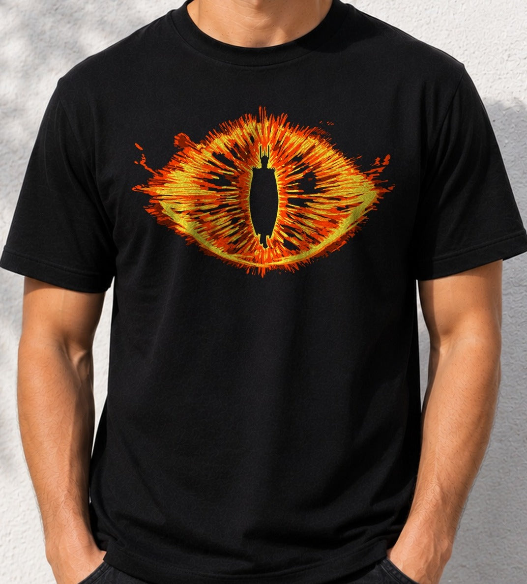 Camiseta You Cannot Hide – El Ojo de Sauron (negra)