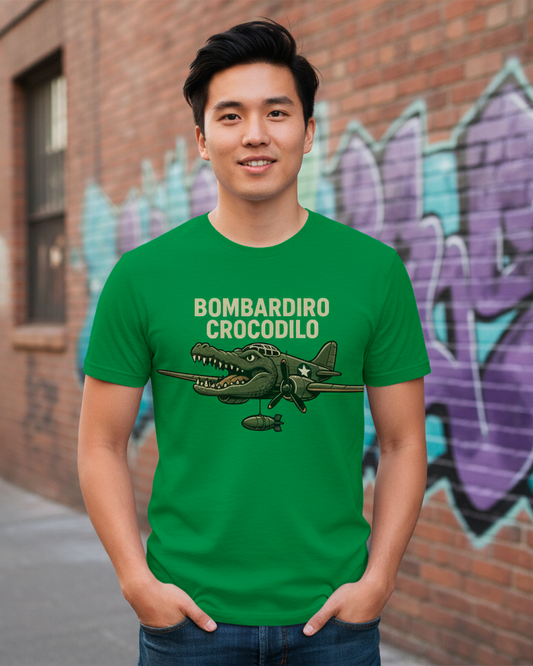 Camiseta BOMBARDIRO CROCODILO