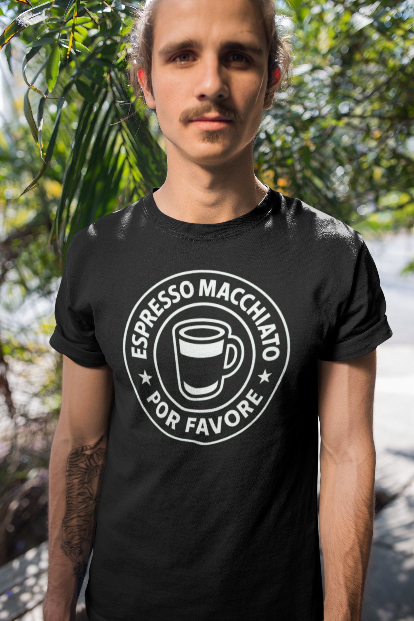 Camiseta Espresso Macchiato Por Favore