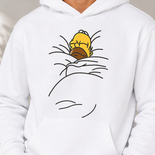 Sudadera homer 4500X5700 (blanca)