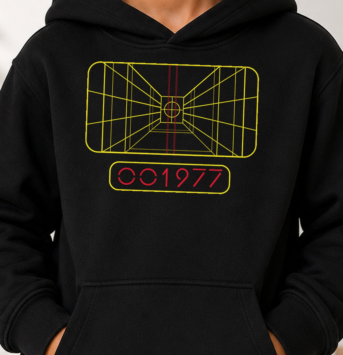 Sudadera niño Attack Vector (negra)