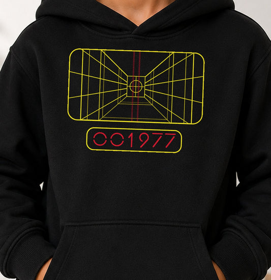 Sudadera niño Attack Vector (negra)