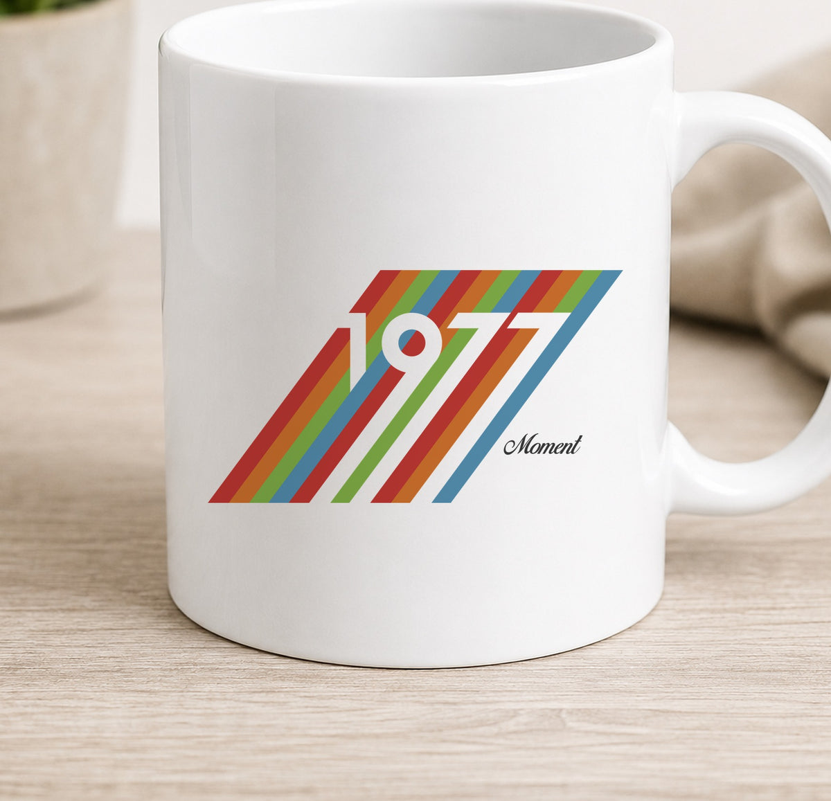 Taza 1977 Moment (blanca)
