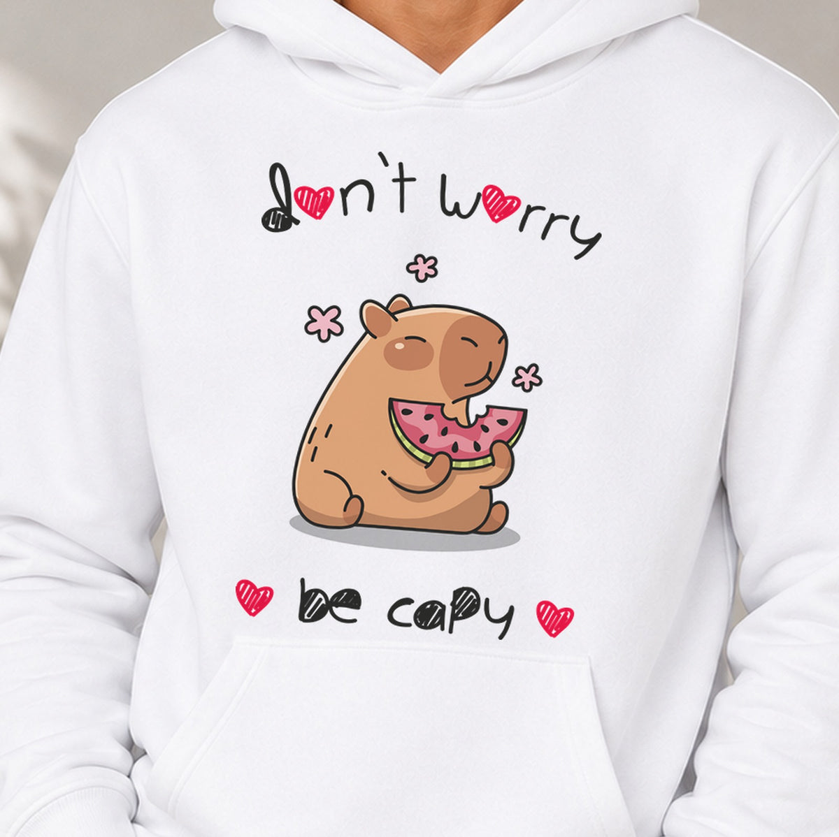 Sudadera Be Cappy (blanca)