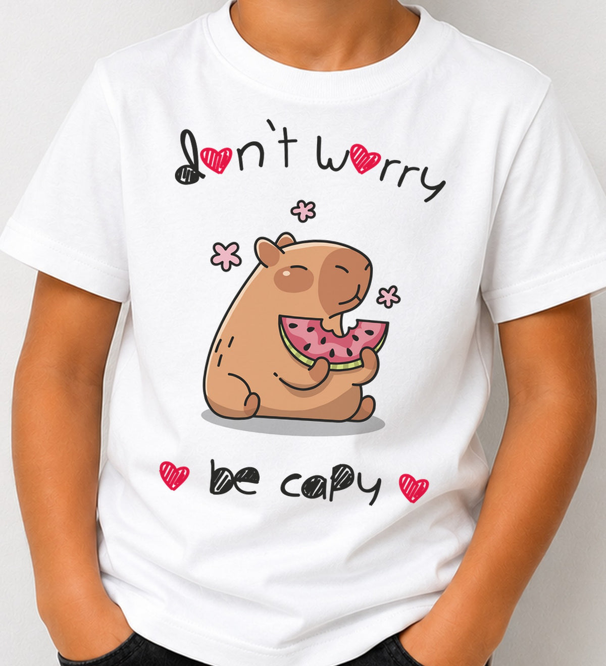 Camiseta niño Be Cappy (blanca)