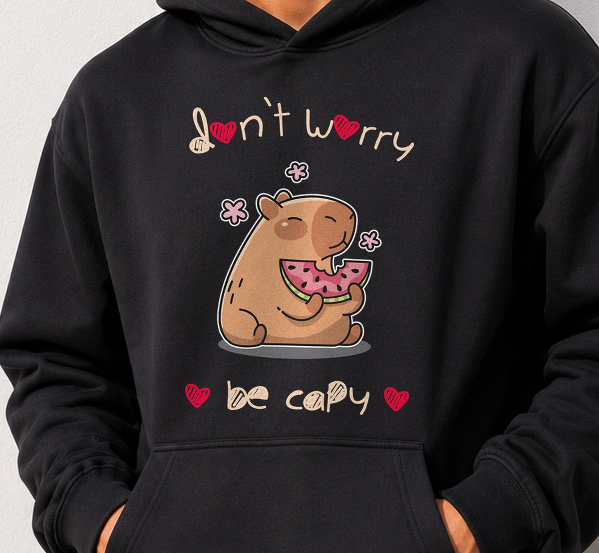 Sudadera Be Cappy (negra)