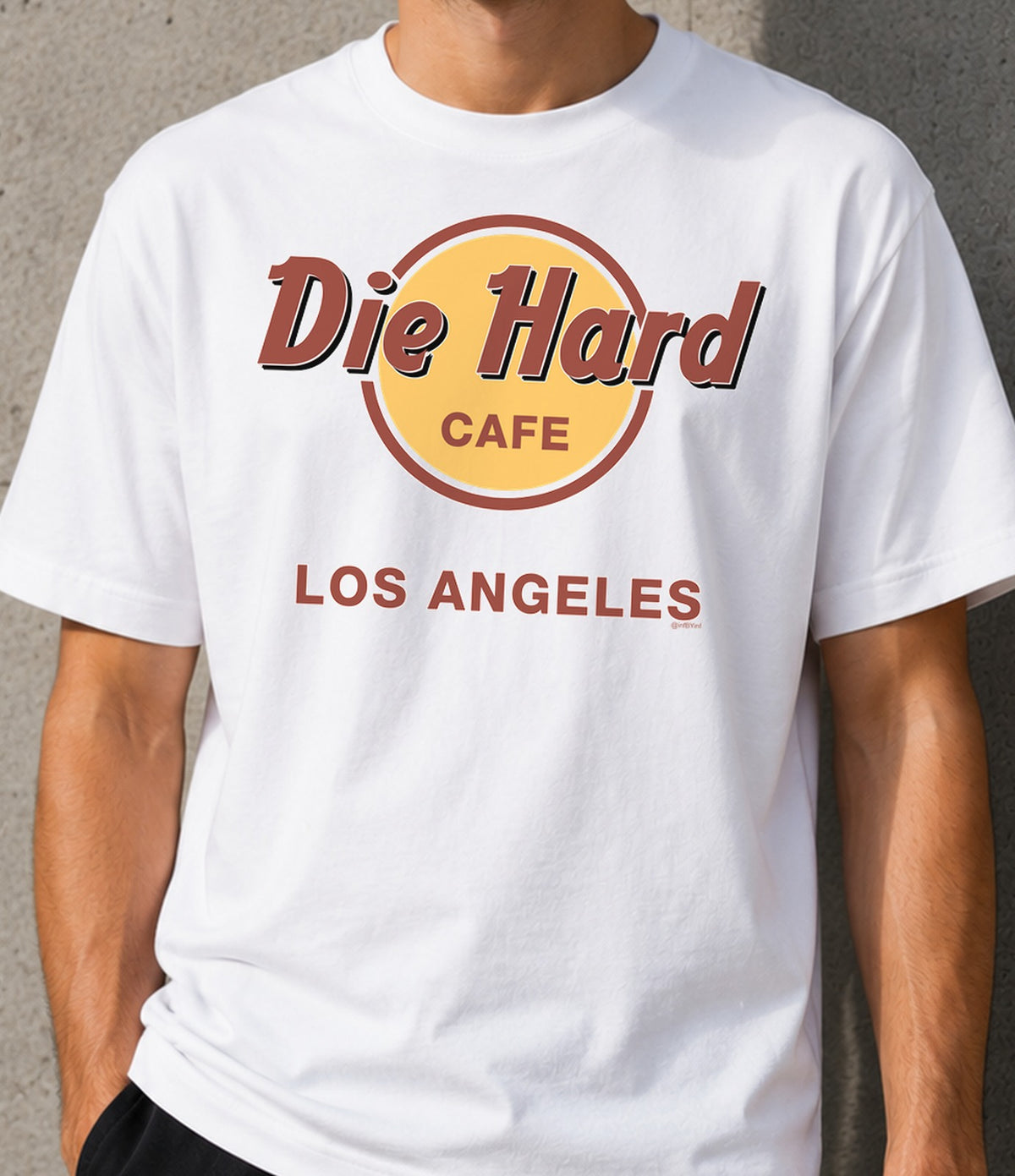 Camiseta Die Hard Fondo Blanco (blanca)