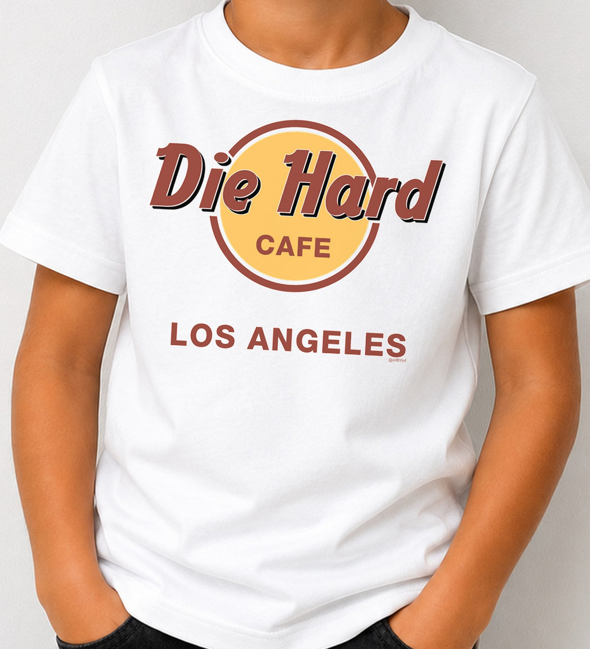 Camiseta niño Die Hard Fondo Blanco (blanca)