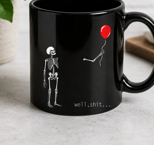 Taza Well Shit (negra)