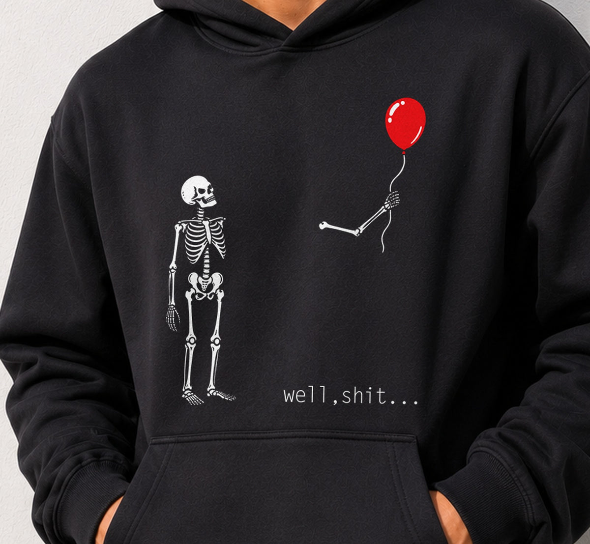 Sudadera Well Shit (negra)