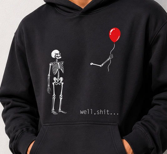 Sudadera Well Shit (negra)