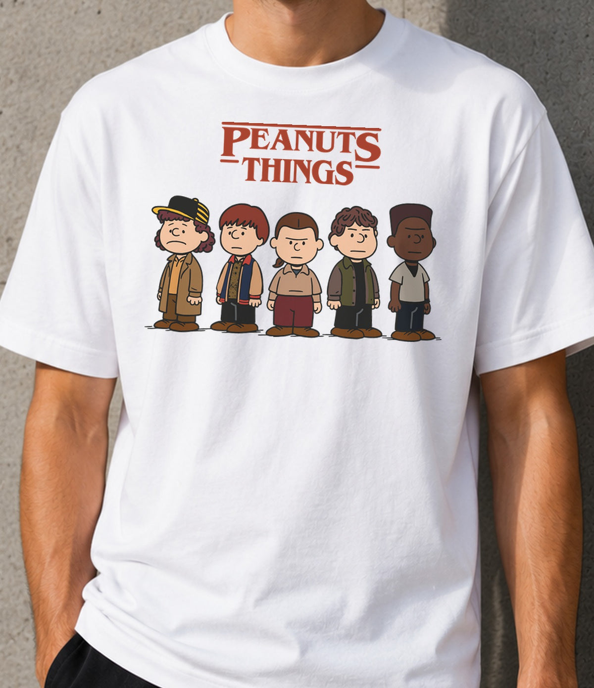 Camiseta Peanuts Things (blanca)