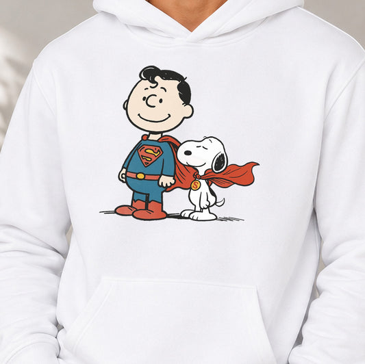 Sudadera Superpeanuts (blanca)