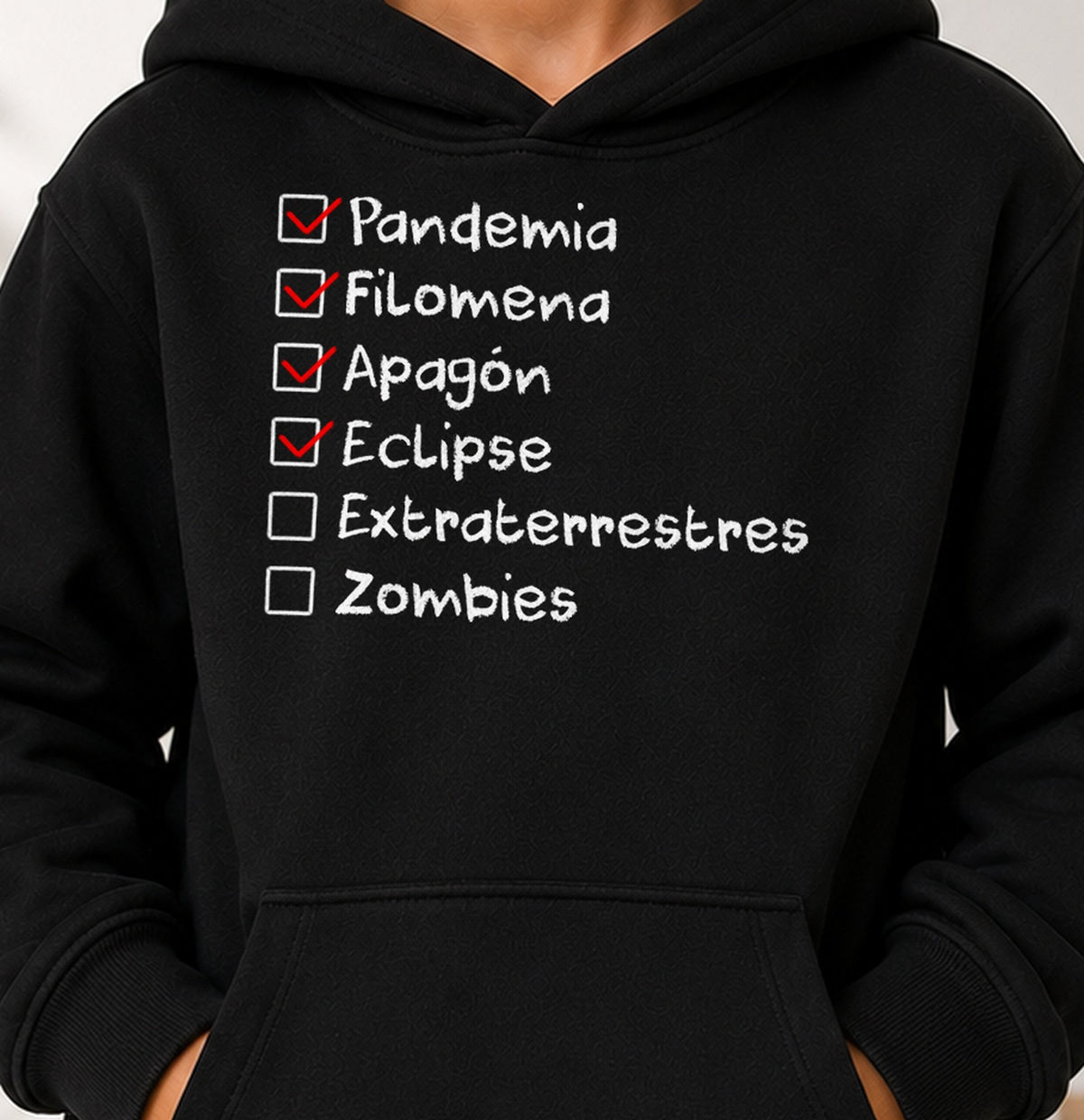 Sudadera niño Mi Vida (negra)