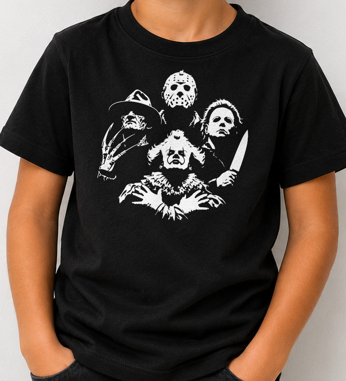Camiseta niño The Nightmare Four (negra)
