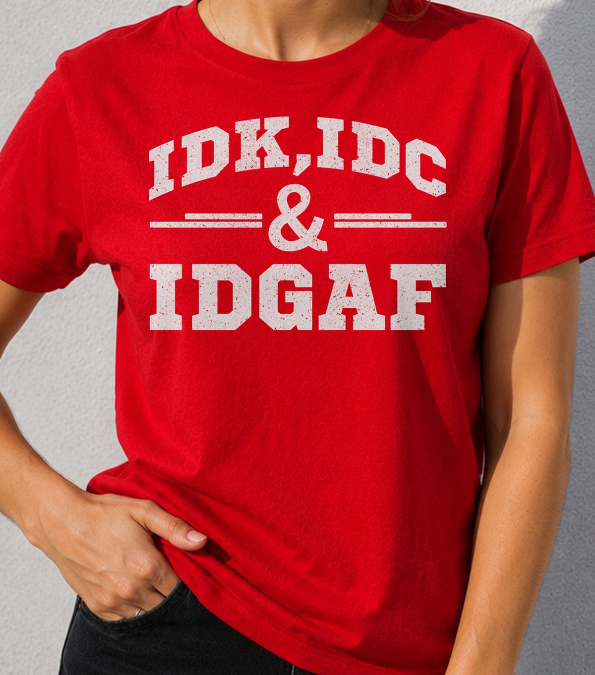 Camiseta mujer (roja)