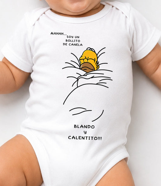 Body Homer Bollito (blanca)