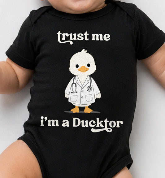 Body Trust Me I M a Ducktor (negra)