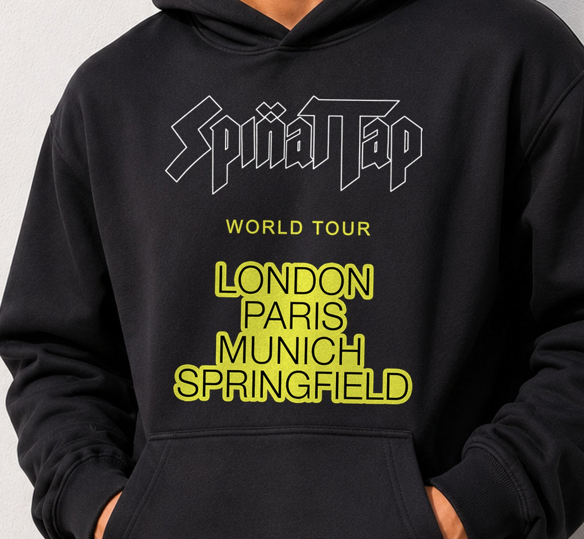 Sudadera Spinal Tap Back (negra)