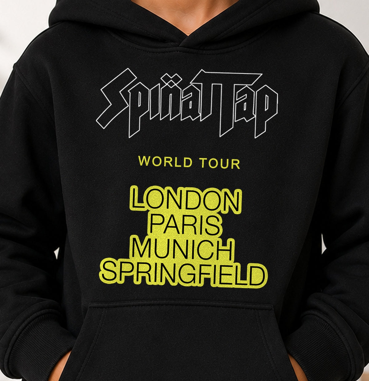 Sudadera niño Spinal Tap Back (negra)