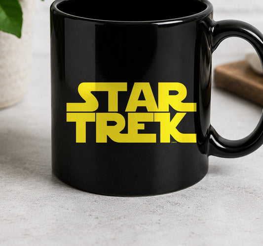 Taza Star Trek (negra)