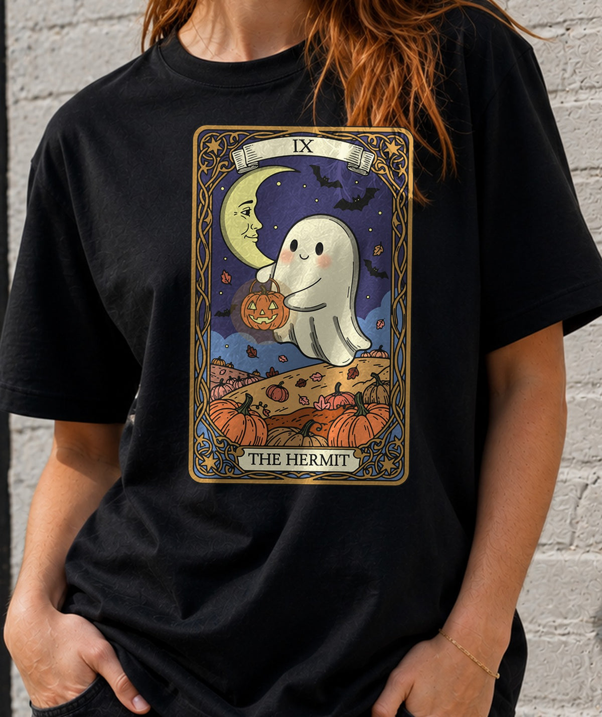 Camiseta mujer The Hermit (negra)