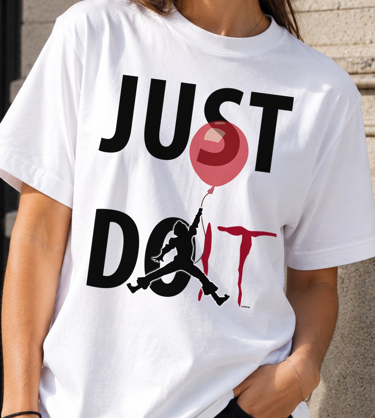 Camiseta mujer Just Do It (blanca)