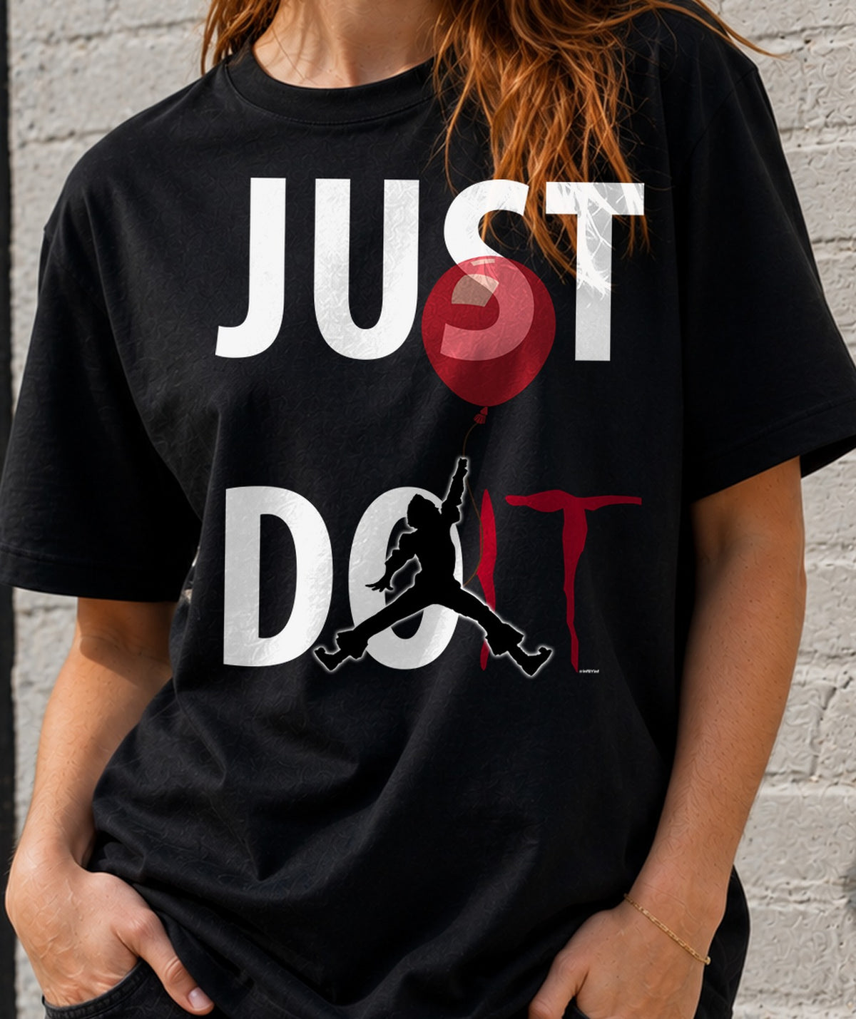 Camiseta mujer Just Do It (negra)