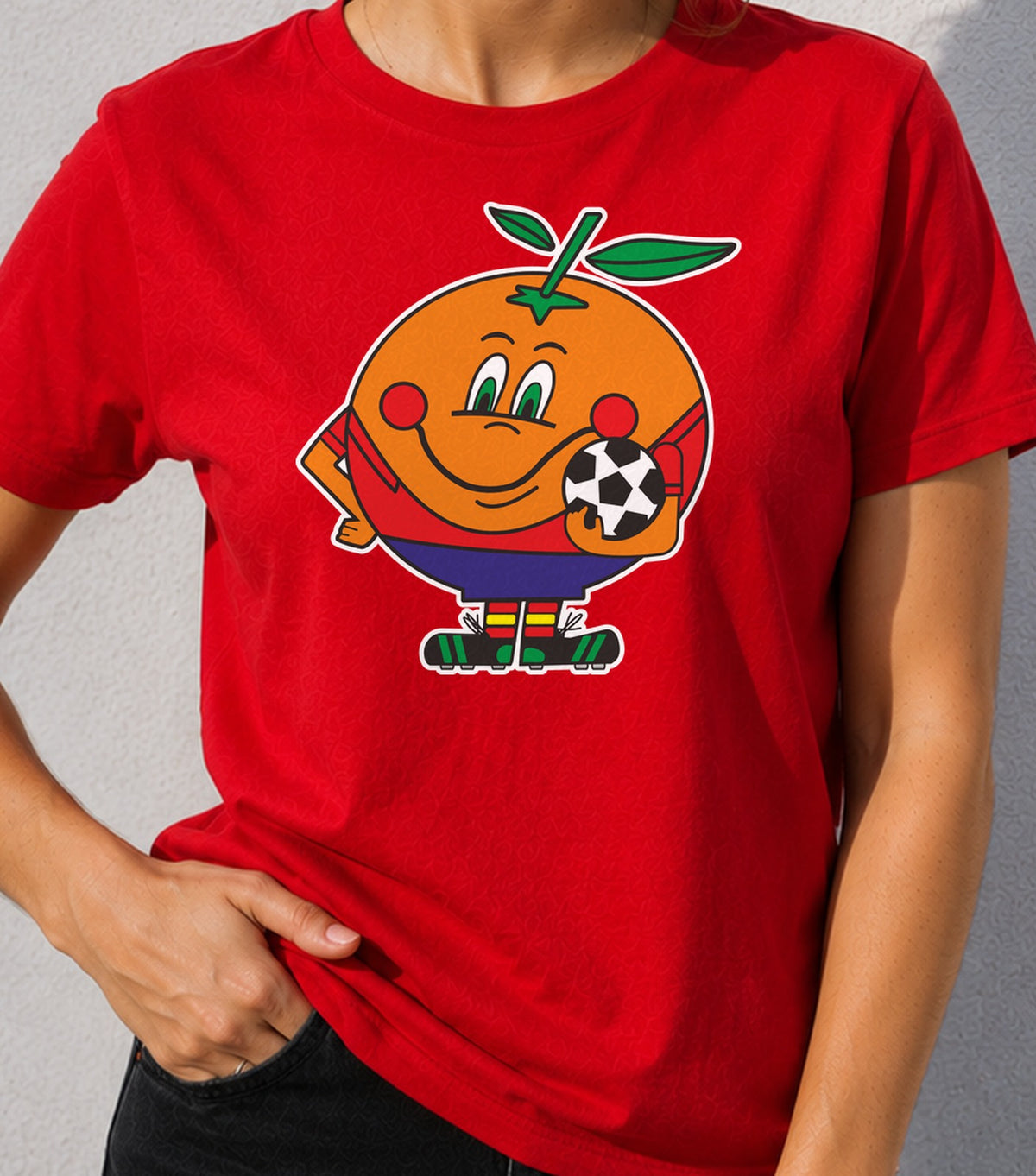 Camiseta mujer Mundial 82 (roja)