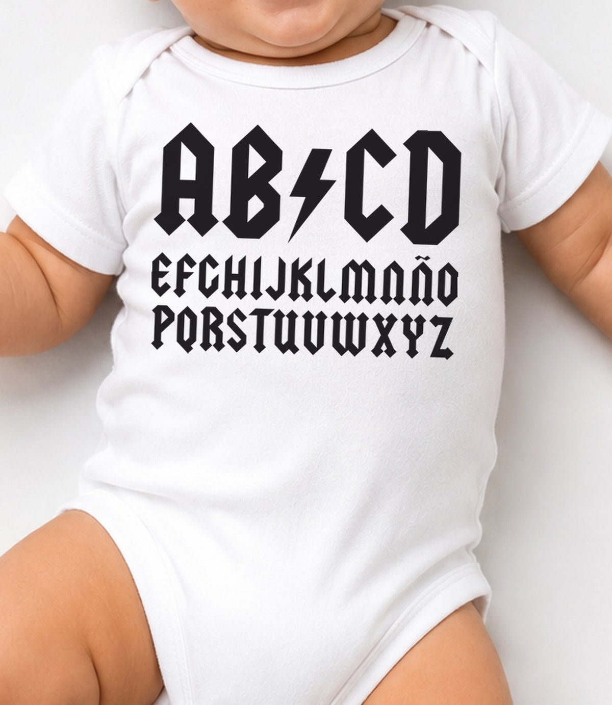 Body Camiseta AB-CD claro (blanca)
