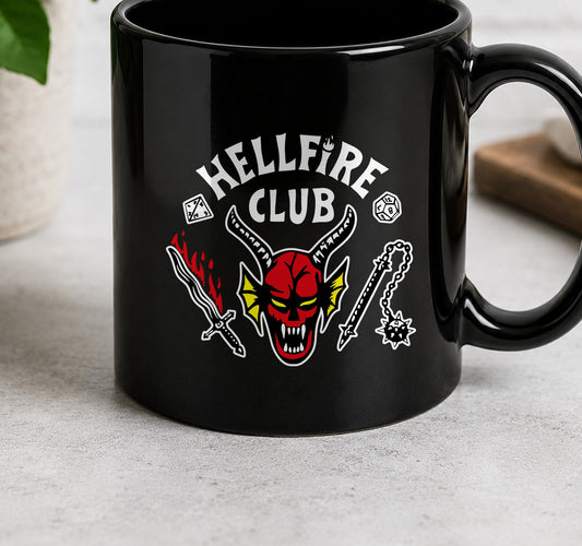Taza Hellfire Club (negra)