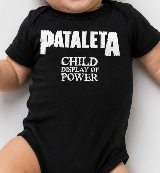 Body Camiseta PATALETA oscuro (negra)
