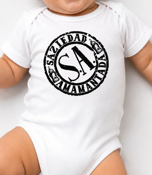 Body Camiseta SAZIEDAD AMAMANTADA claro (blanca)