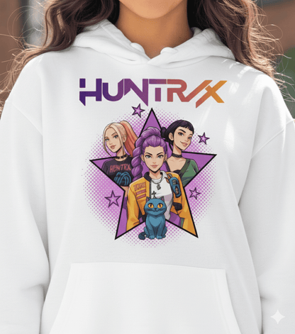 Sudadera Huntrix – Las Guerreras K - POP (K - POP Demon Hunters) - El Cajón Friki