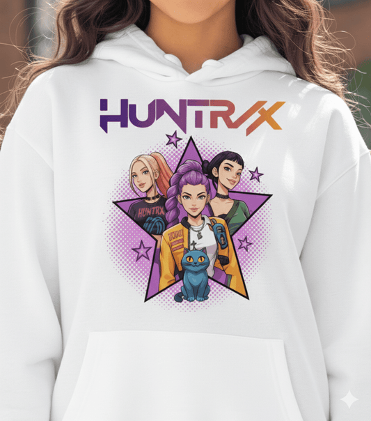 Sudadera Huntrix – Las Guerreras K - POP (K - POP Demon Hunters) - El Cajón Friki