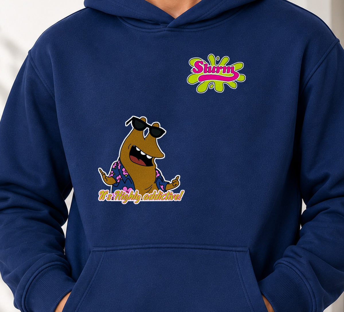 Sudadera Slurm (azul)