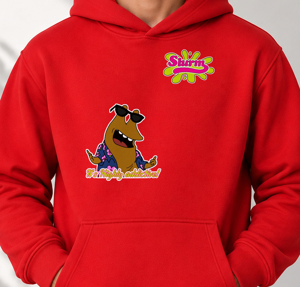 Sudadera Slurm (roja)