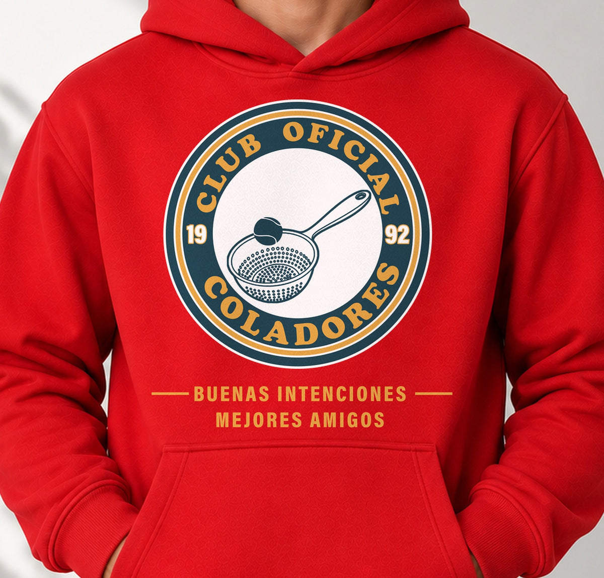 Sudadera Club Oficial Coladores (roja)