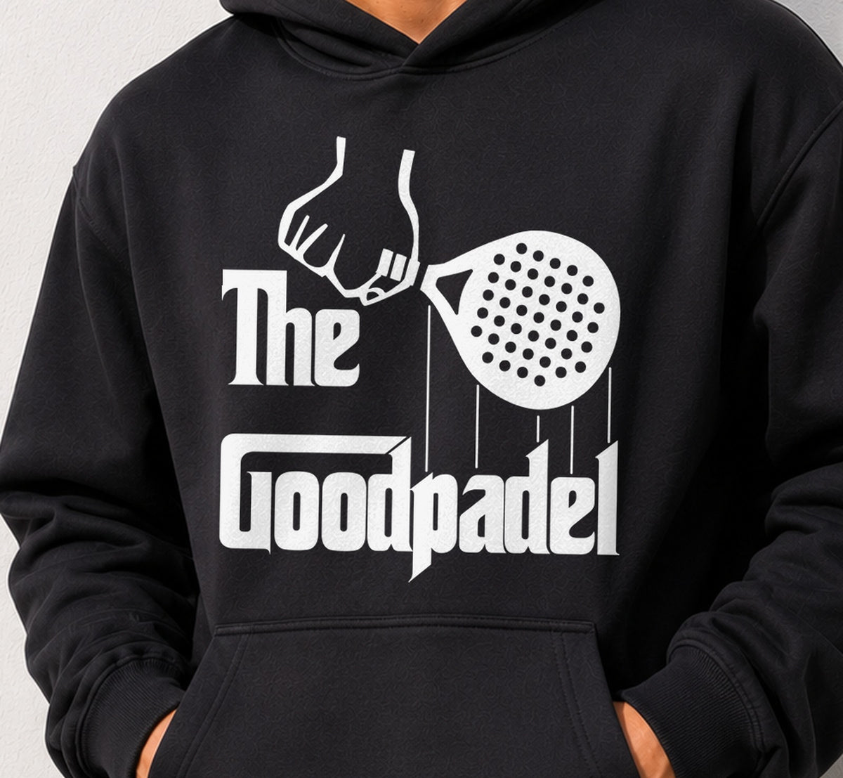 Sudadera The Good Padel (negra)