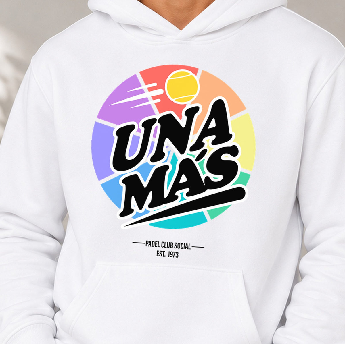 Sudadera Una Mas (blanca)