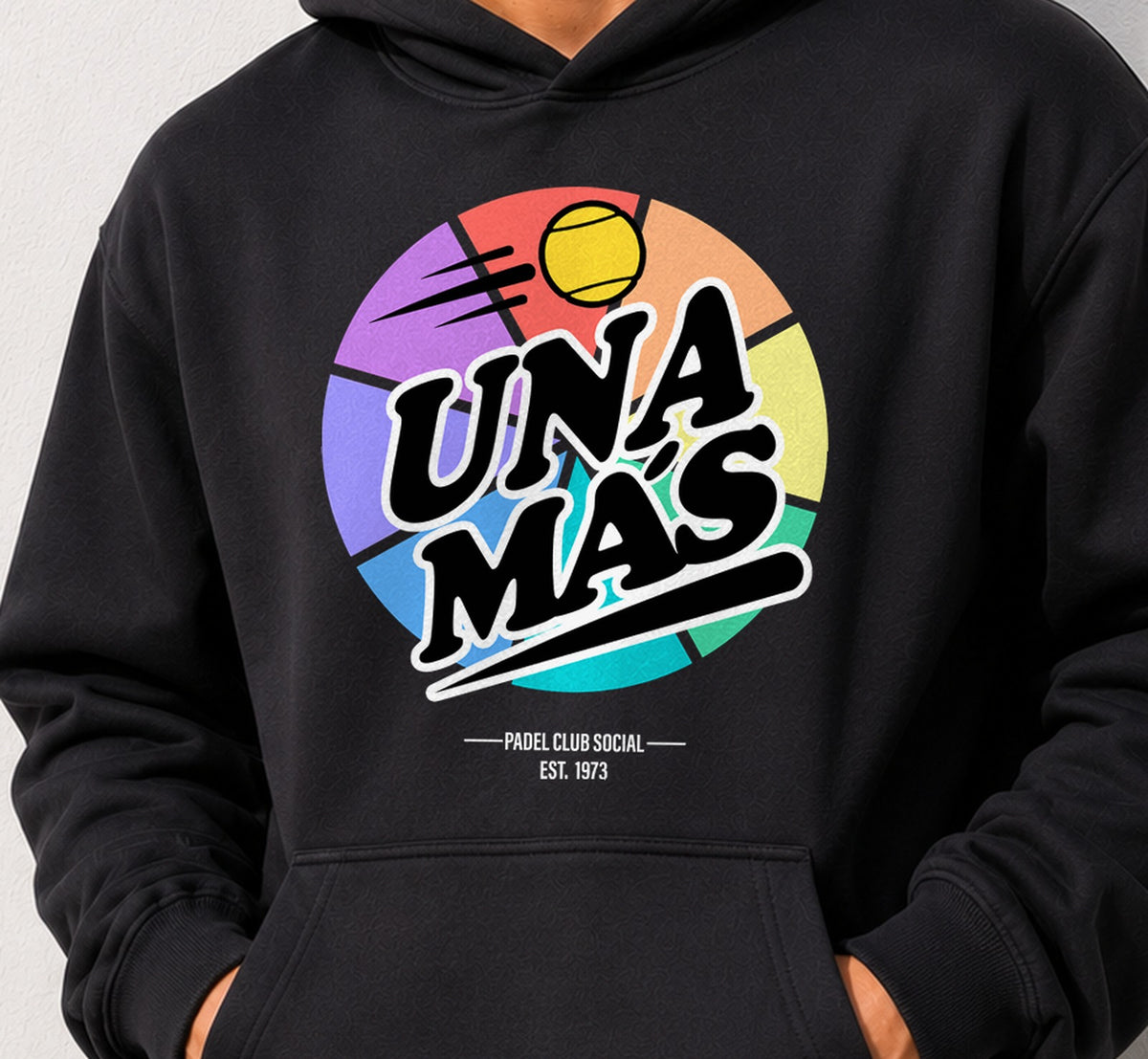 Sudadera Una Mas (negra)