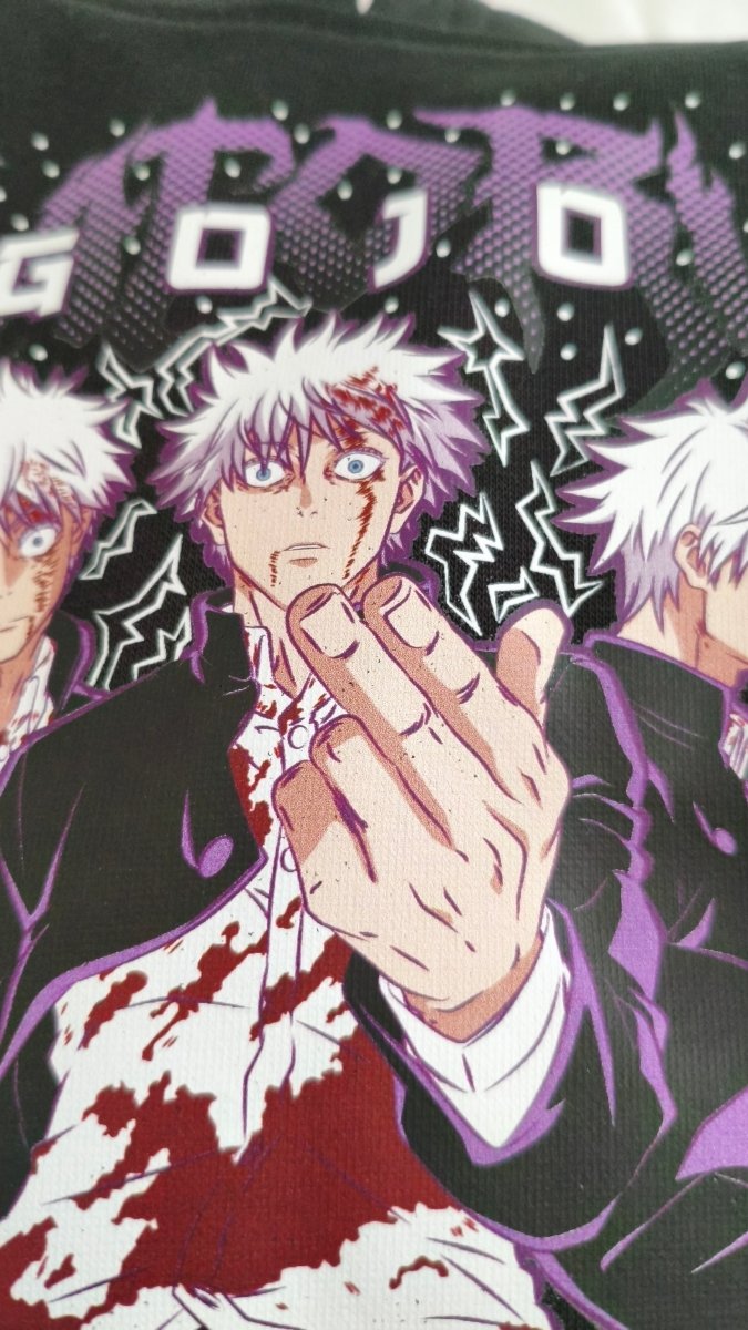 Sudadera Jujutsu Kaisen: Gojo Satoru "The Honored One" - El Cajón Friki