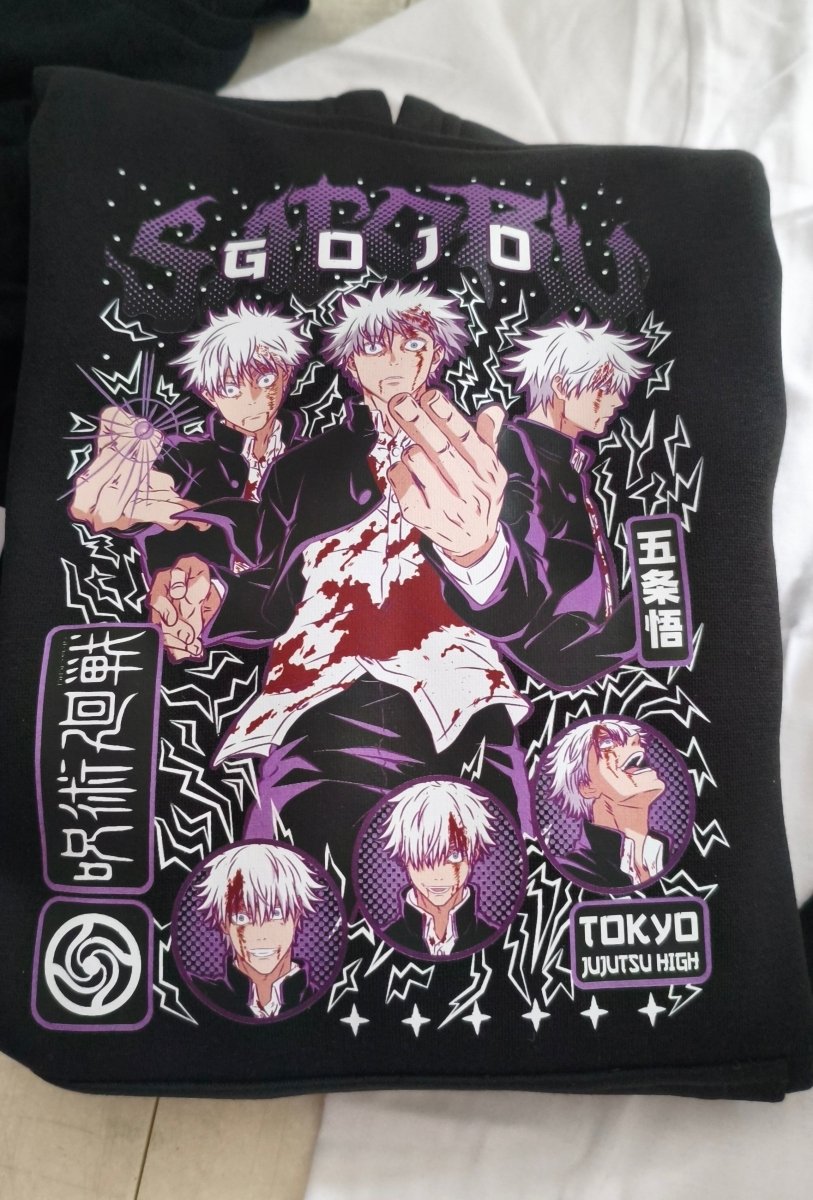 Sudadera Jujutsu Kaisen: Gojo Satoru "The Honored One" - El Cajón Friki