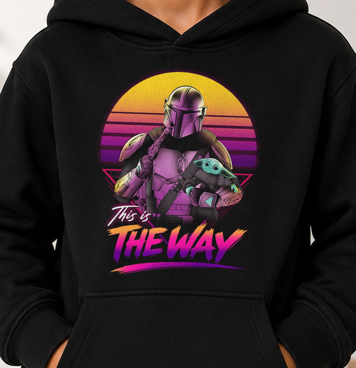 Sudadera niño Bounty Hunter in Retro (negra)