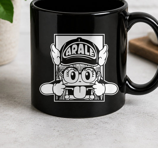 Taza Arale – Dr. Slump (negra)
