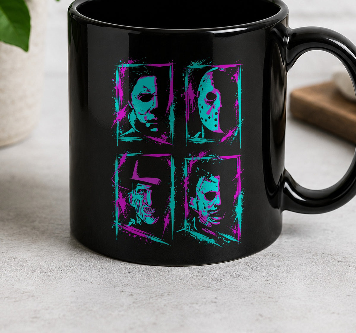Taza Neon Maniacs (negra)