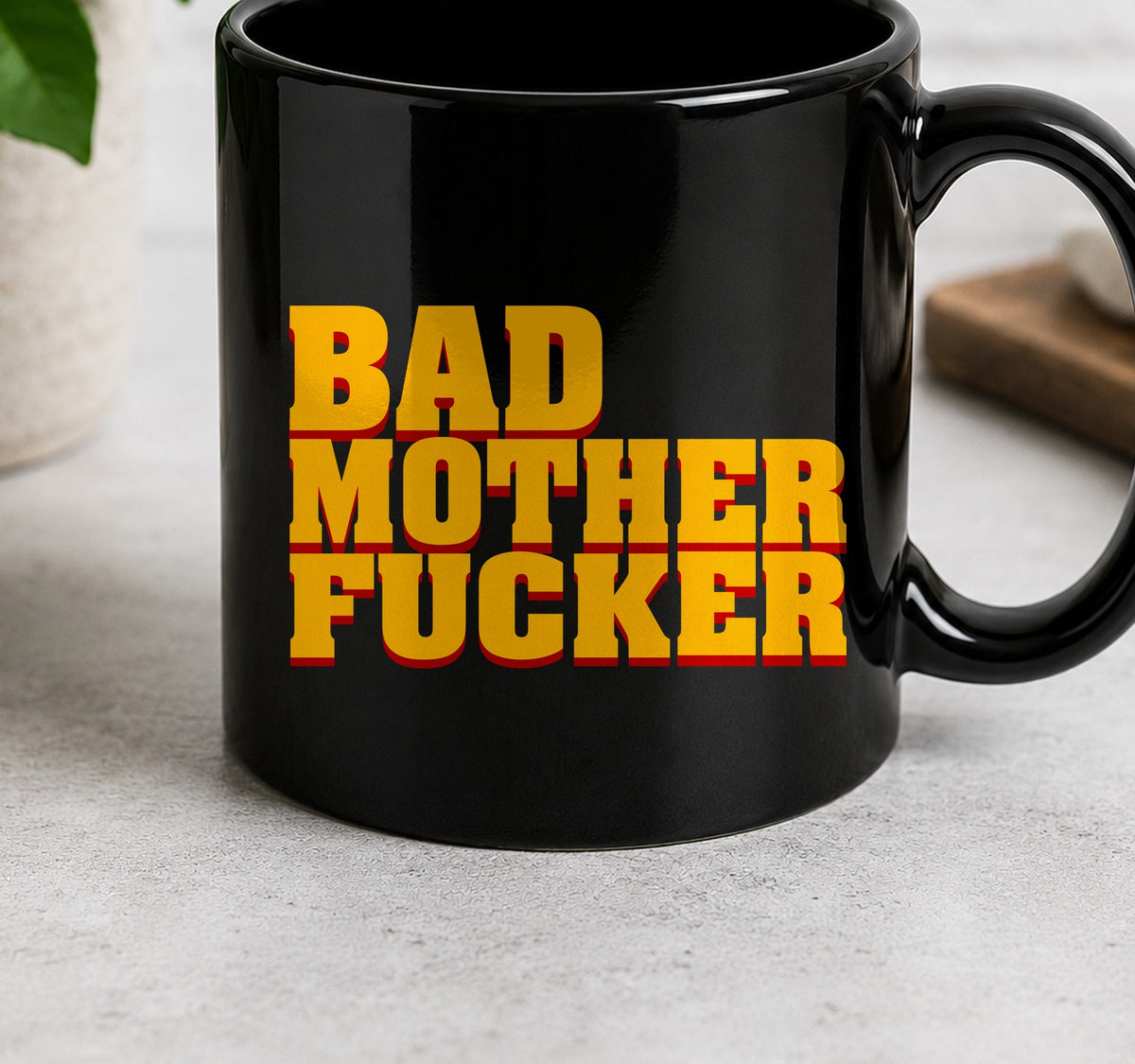Taza Bad Mother Fucker (negra)