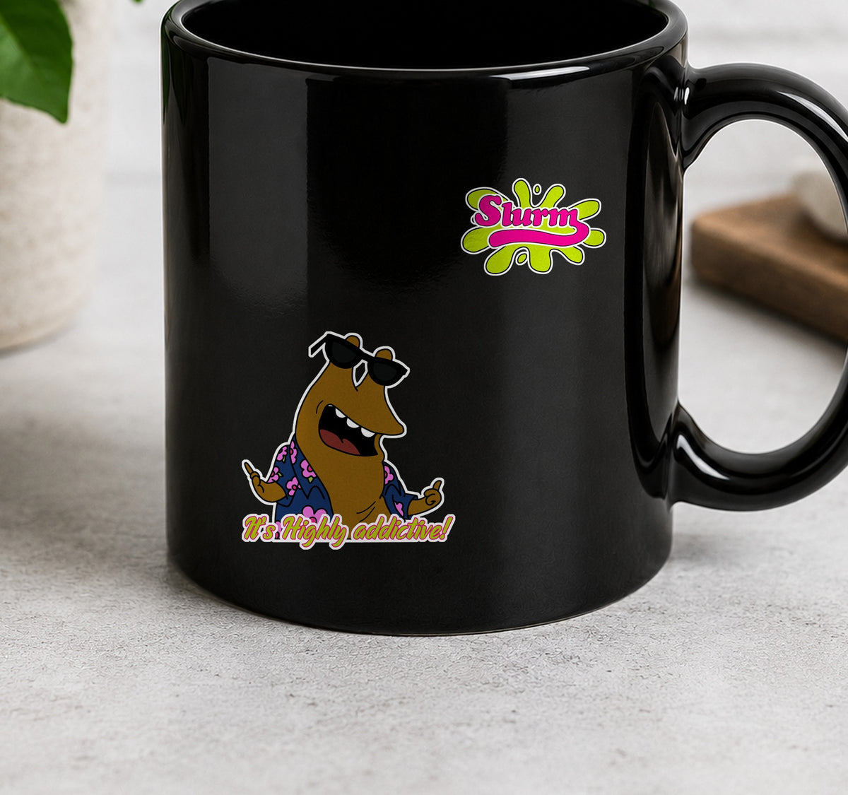 Taza Slurm (negra)
