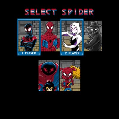 Camiseta Select Spider - Andriu Design